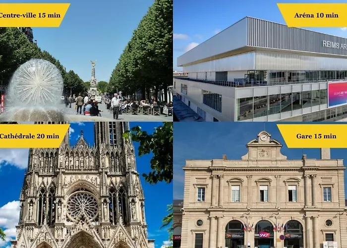 Belin Cool Terrasse Et Parking Proche Centre رانس